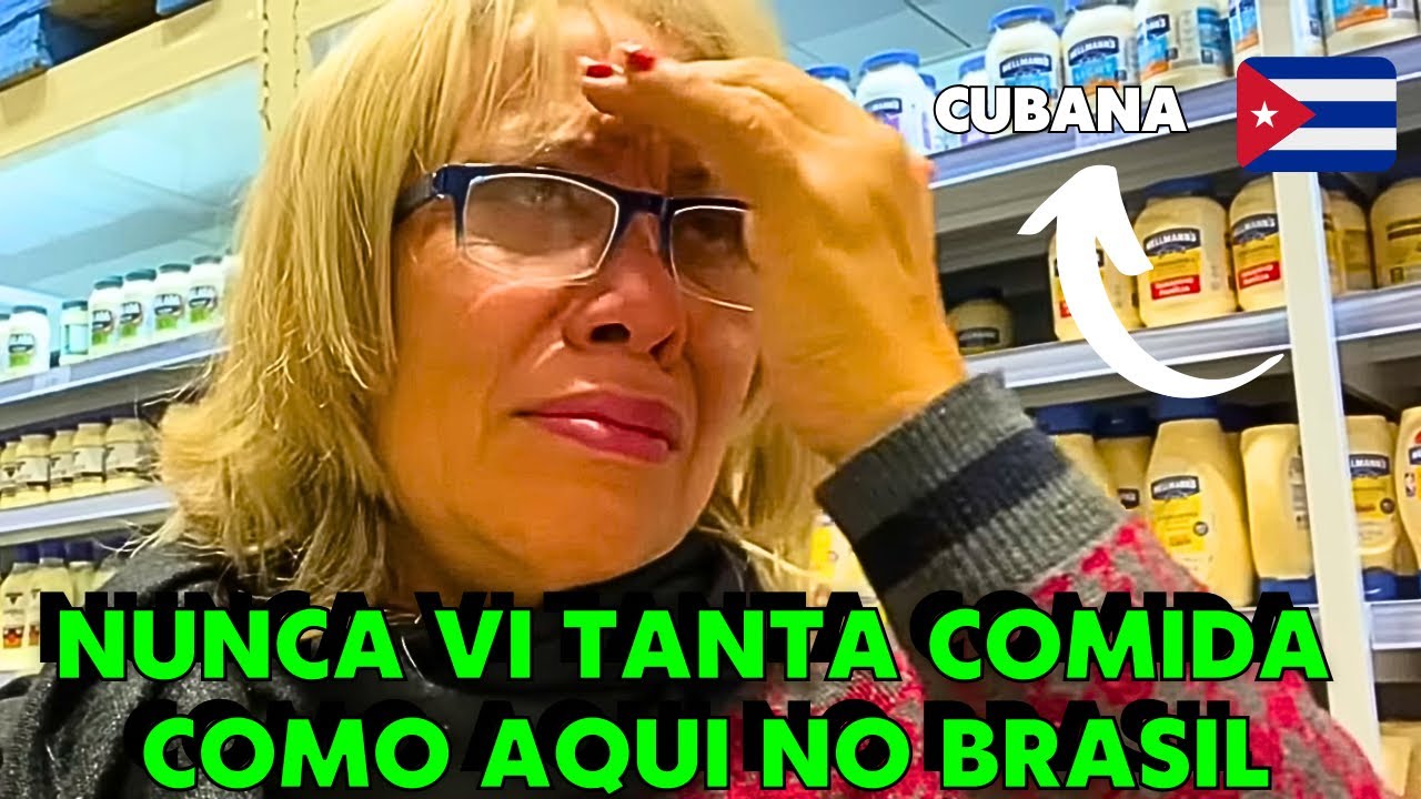 Minha MÃE CUBANA CHOROU 😭 de ver COISAS que nunca IMAGINOU que conseguiria fazer na VIDA.#lulu