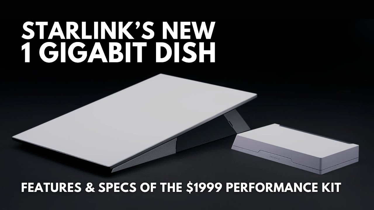 Starlink's 1 Gigabit Performance Antenna Now Available