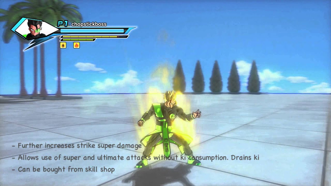 Dragonball Xenoverse - Skills - All Transformations