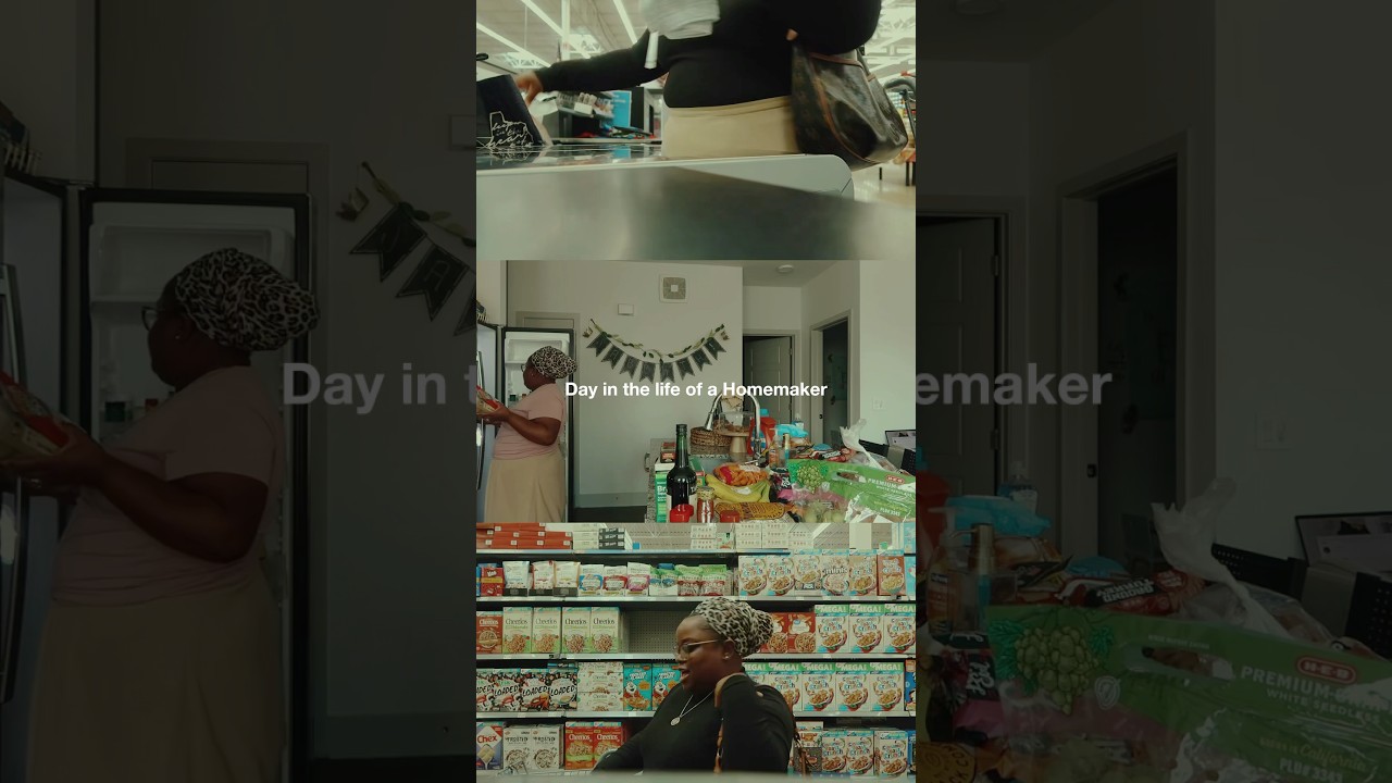 Day in the life of a homemaker