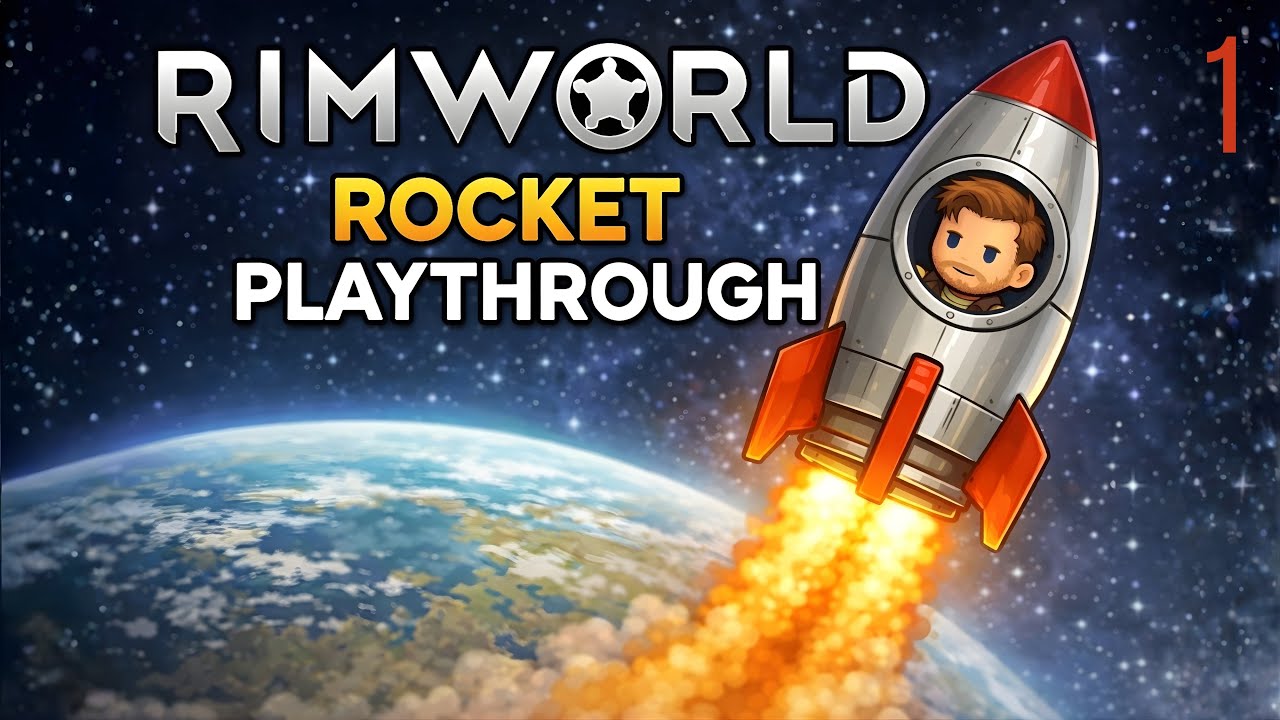 RimWorld Rocket Endgame | Day One Disaster With Cassandra (ep1)