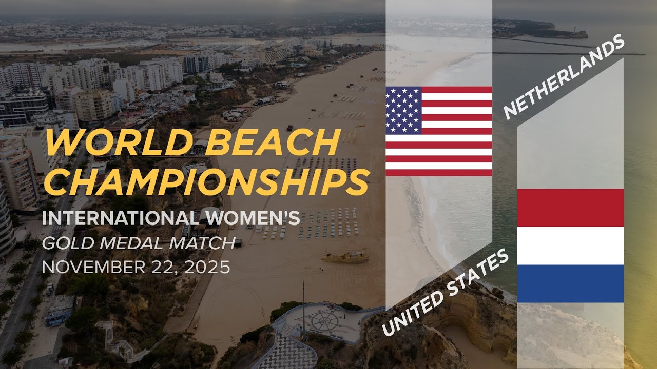 United States vs. Netherlands | Women's Gold Medal Match | 2025 World Beach Ultimate Championships