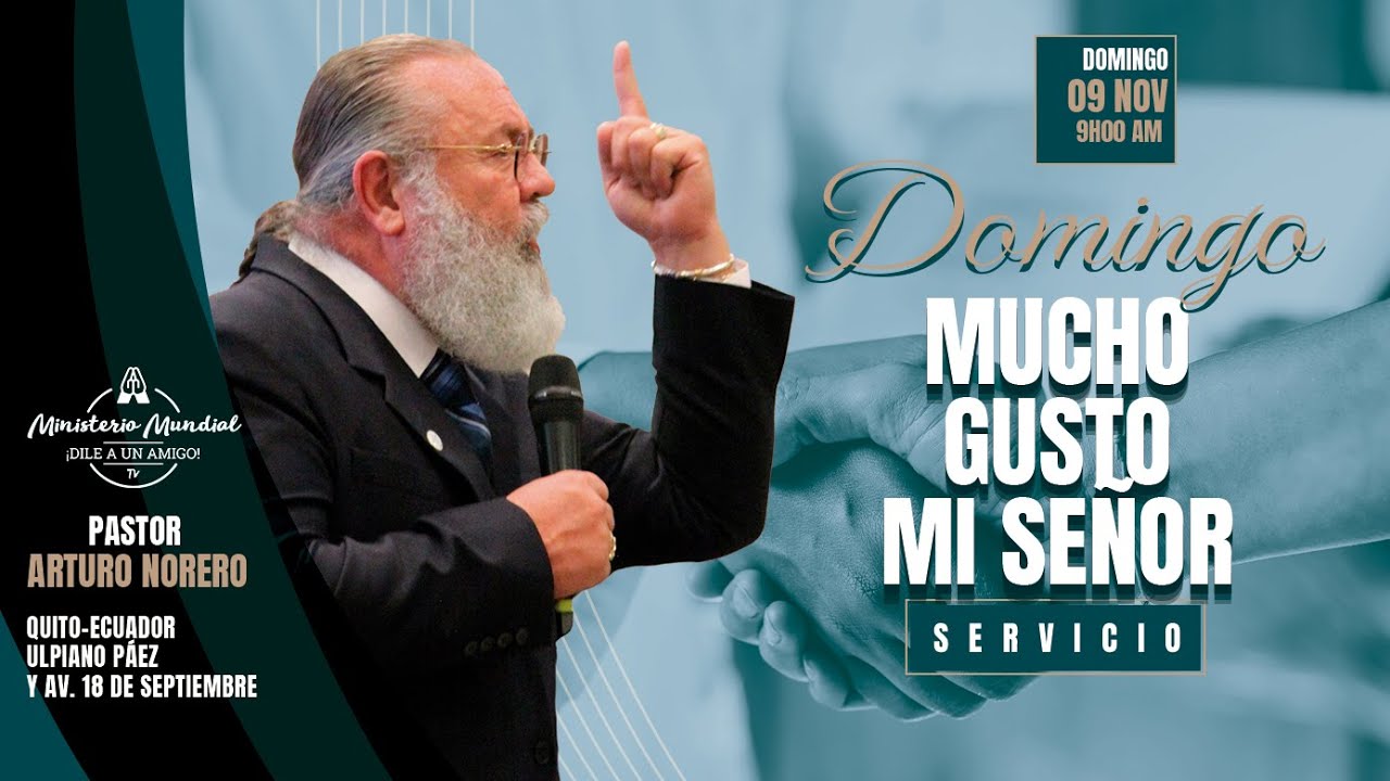 CULTO DOMINICAL CON EL PASTOR ARTURO NORERO 