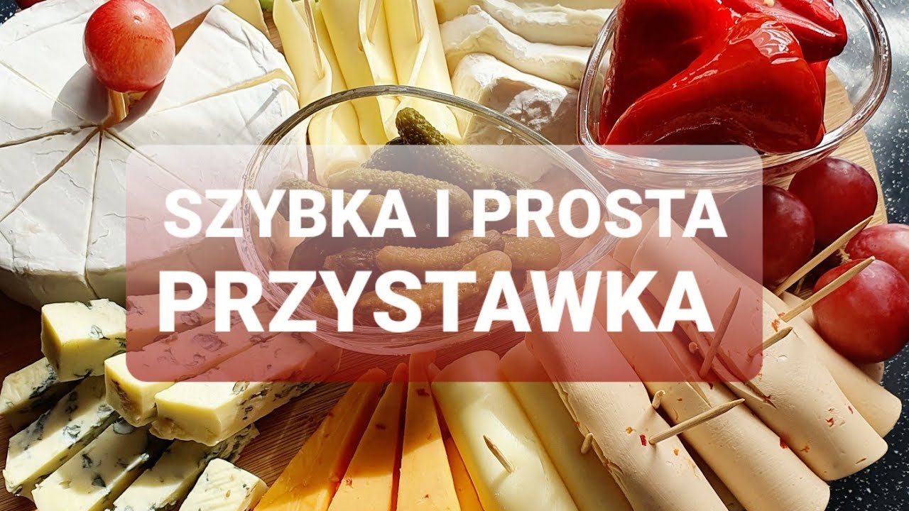 PROSTA PRZYSTAWKA NA IMPREZĘ - DESKA SERÓW W 10 MINUT🧀