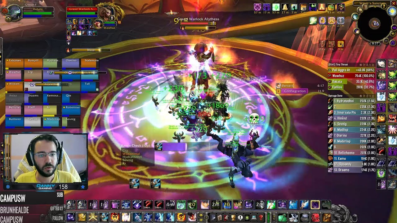 Shadow Priest PUMPING 99 Parses on Felmyst & Eredar Twins in Sunwell Plateau