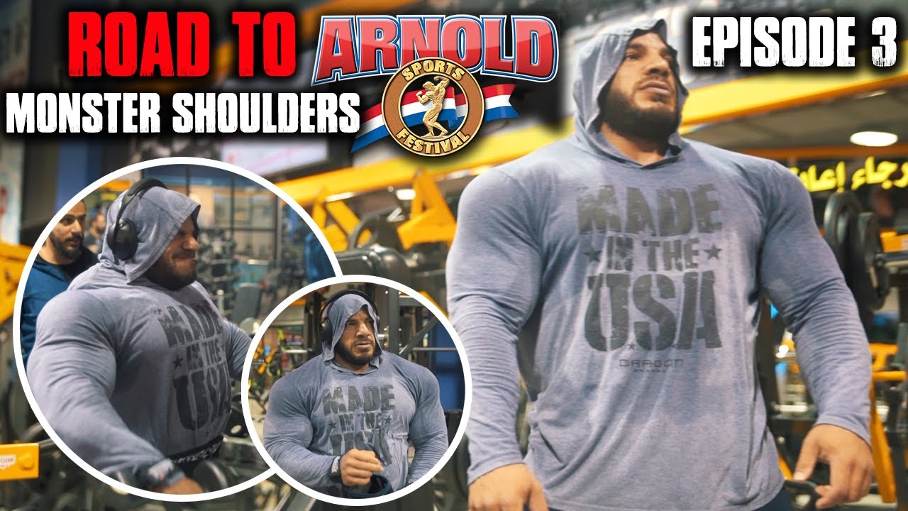 BIG RAMY MONSTER SHOULDERS | ROAD TO ARNOLD 2020 | 6 WEEKS OUT | EPISODE 3