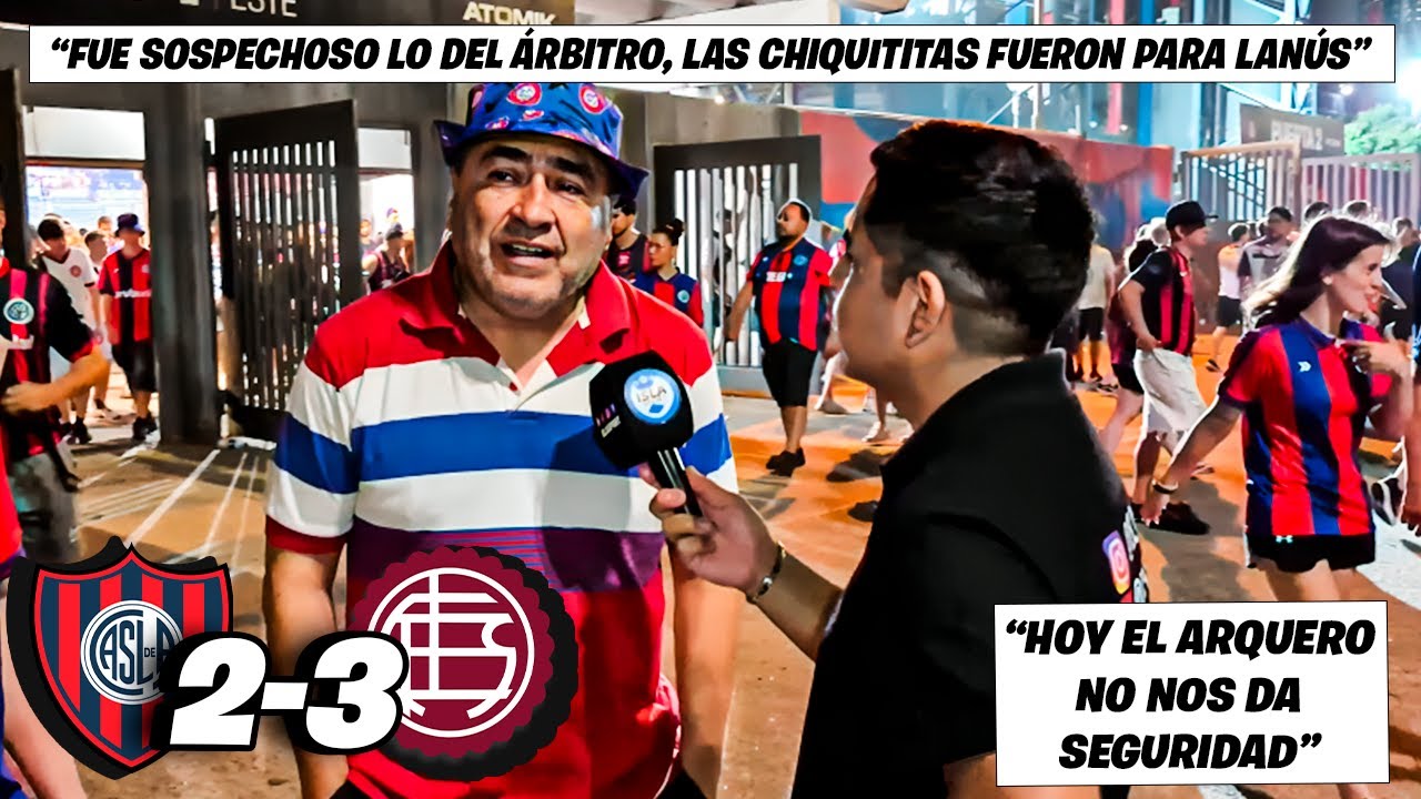 REACCIÓN CON HINCHAS 🎙🐦‍⬛ - SAN LORENZO 2-3 LANÚS  - FECHA 1 - LIGA ARGENTINA - APERTURA🏆