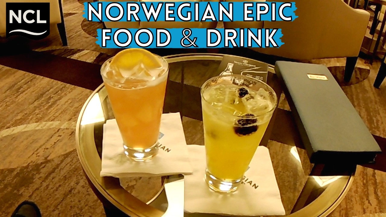 Norwegian Epic Food & Drink Review | NCL Cruise