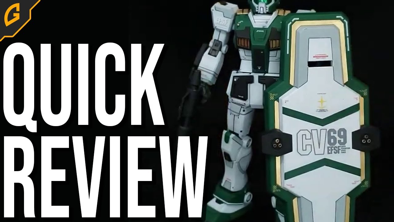 The Largest HG Shield Ever? &mdash; HG GM Guard Review