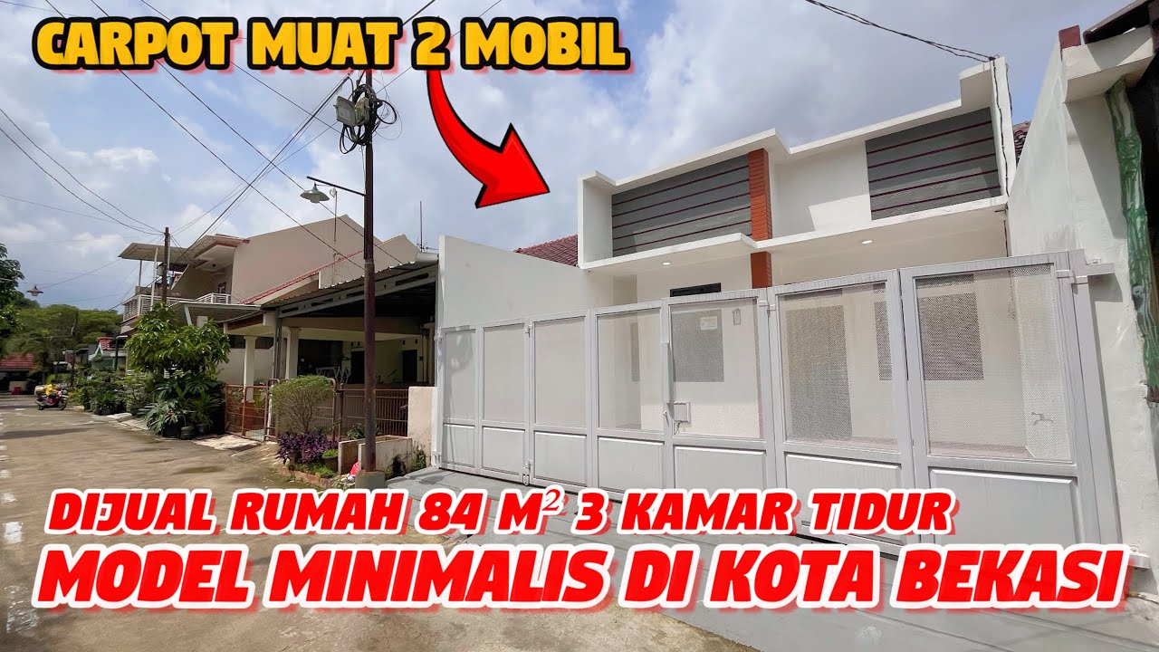 DIJUAL RUMAH CANTIK MINIMALIS MODERN TIPE 50/85 || HARGA MURAH BISA CASH DAN KPR 