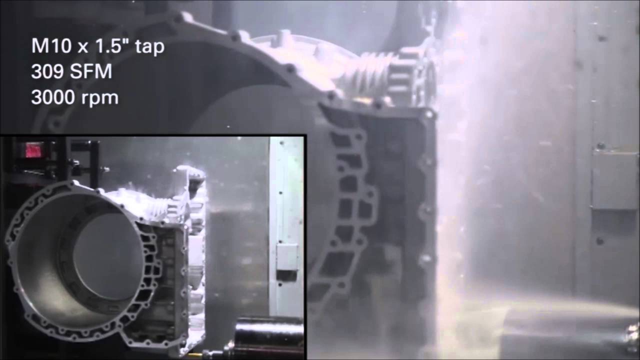 Machining a Transmission Housing on a Makino a81nx HMC