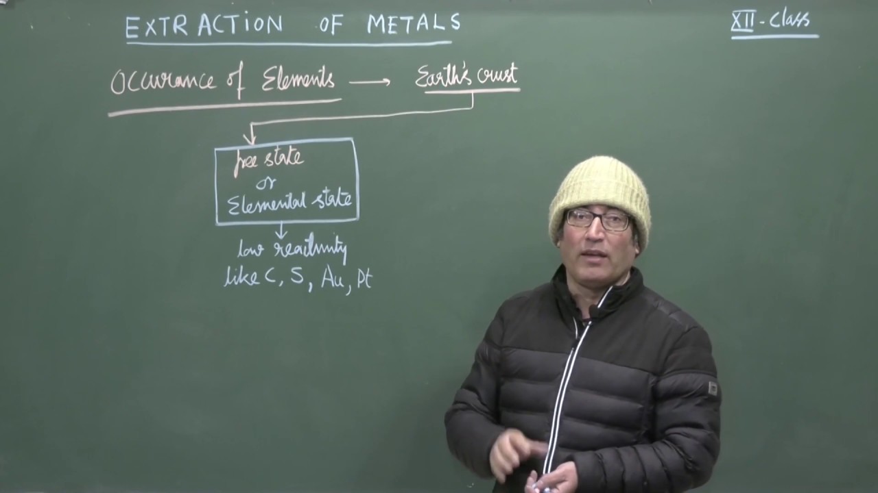 Extraction of Metals // Chemistry // CBSE Class 12th