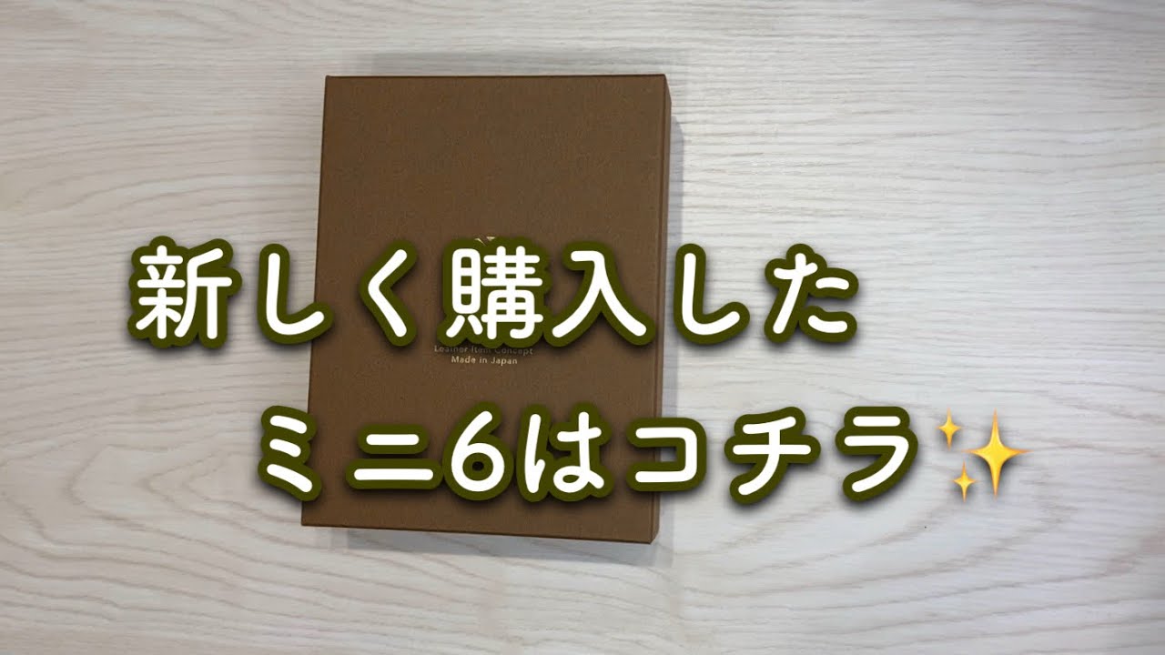 新しく購入したミニ6を開封します✨