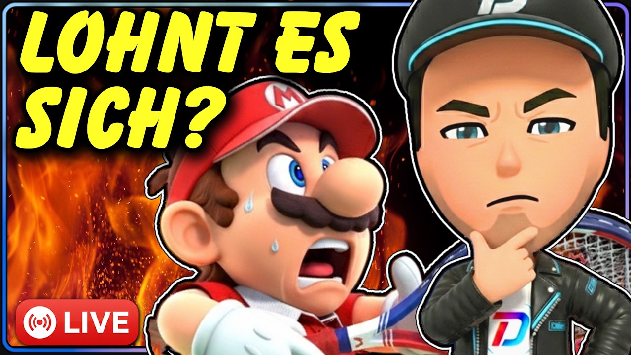 Bleibt Mario Tennis Fever im Stream oder fliegt es raus? Zuschauer-Online-Spiel Nintendo Switch 2