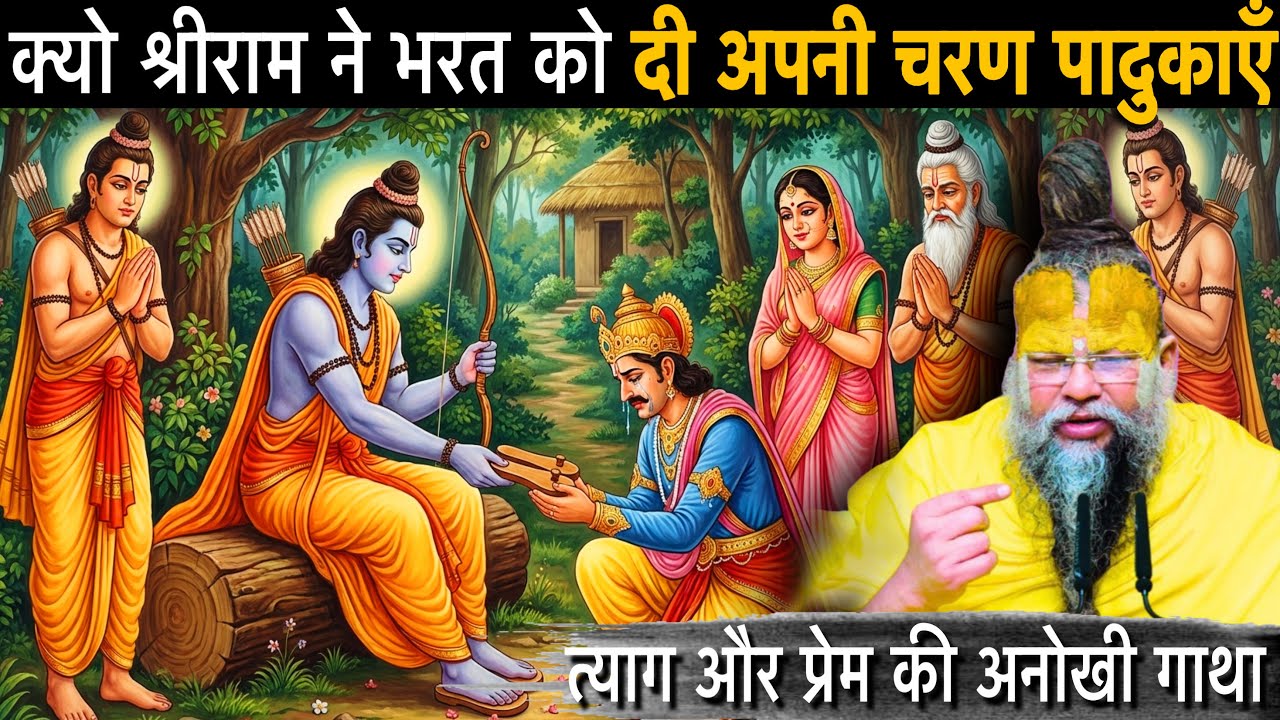क्यो श्री राम जी ने भरत को दी अपनी चरण पादुकाएँ 🔱- त्याग और प्रेम की अनोखी गाथा🌺🥺