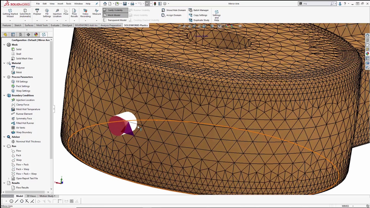 SOLIDWORKS Plastics Simulation - Utilizing Injection Molding Simulation