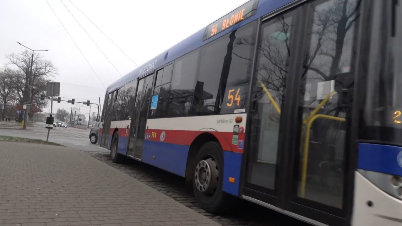 Bus Ride in Bydgoszcz, Poland  🚌 54 ride from Garbary to Rondo Grunwaldzkie