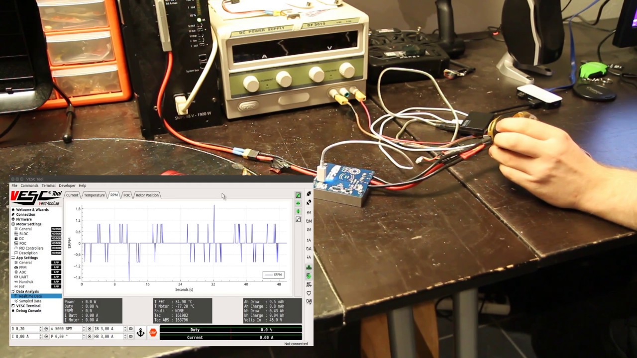 VESC Six FOC Testing