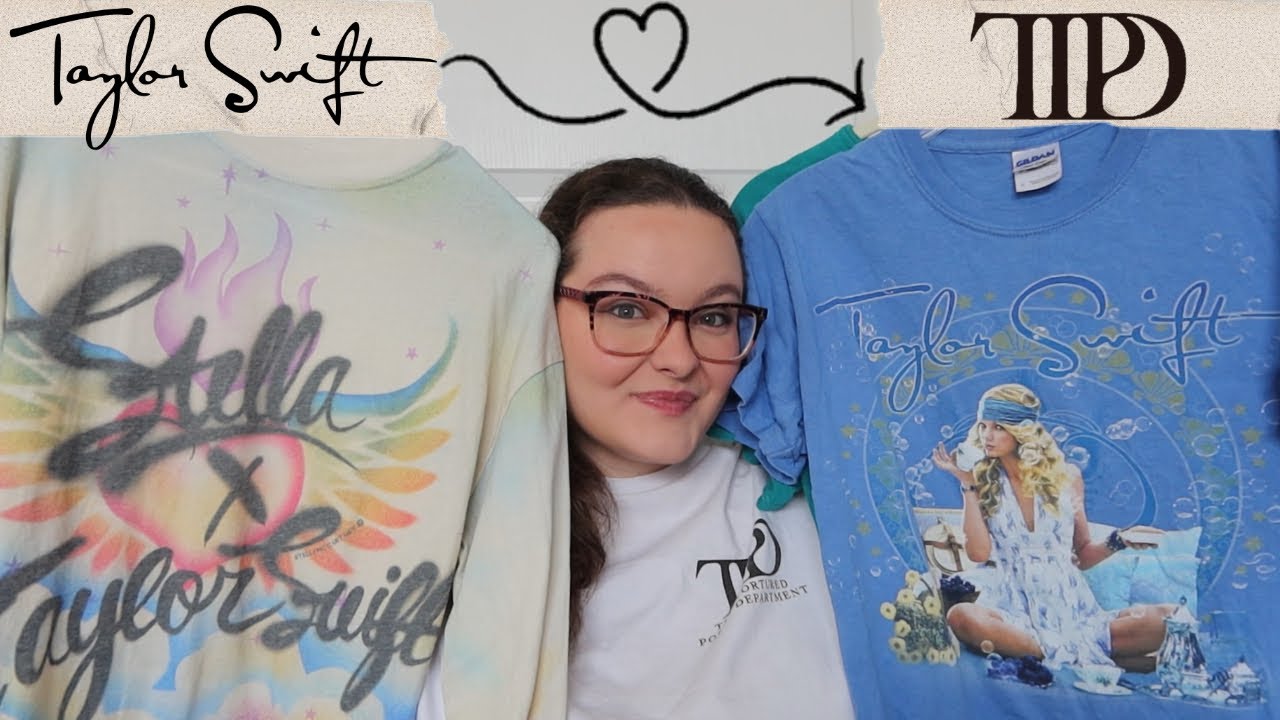 MY FAVORITE TAYLOR SWIFT CLOTHING MERCH PIECE FROM EVERY ERA