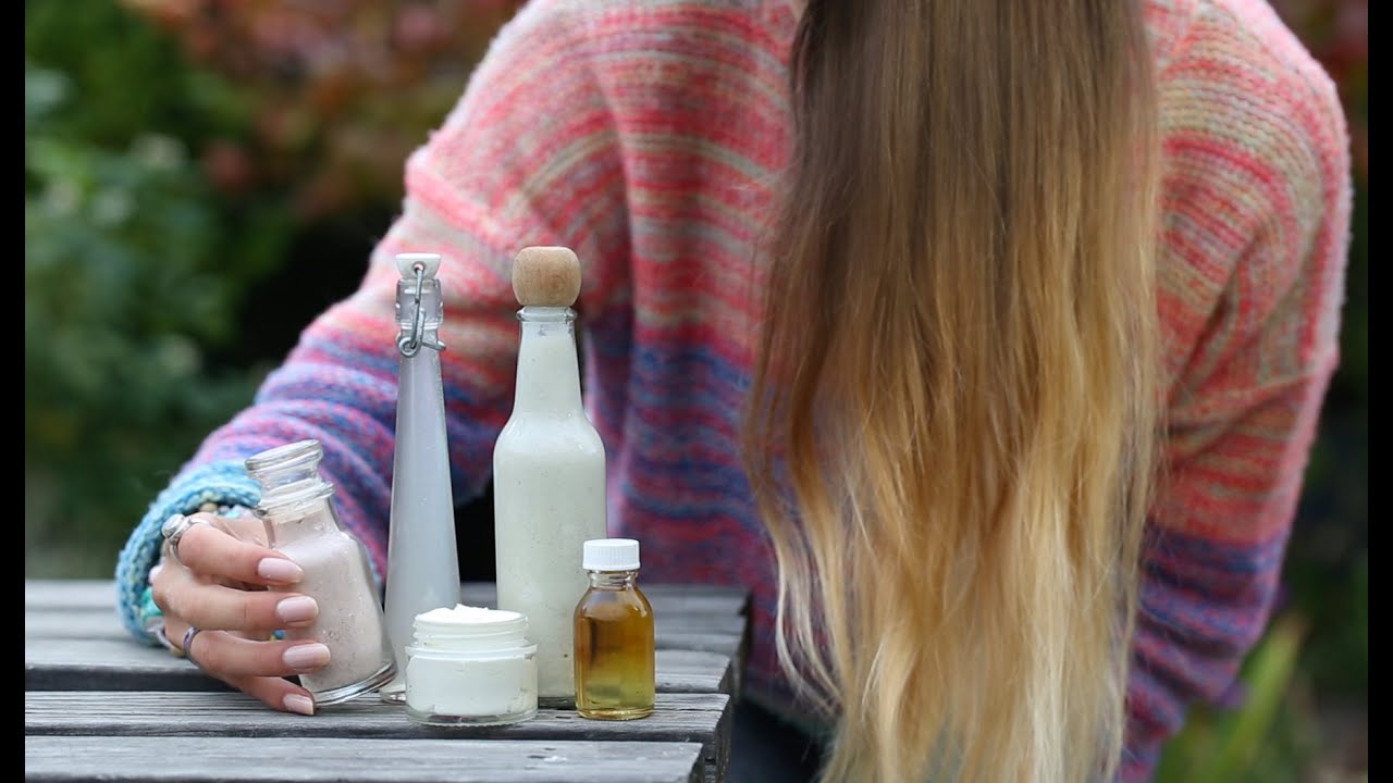 Homemade Natural Hair Care ‘Essentials' - all you need - Healthy, Vegan, Eco-friendly