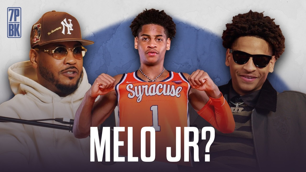Carmelo Anthony on Kiyan Making His Own Name at Syracuse