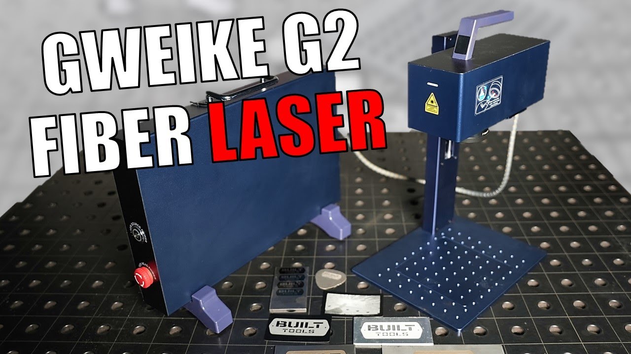 Metal Engraving Laser is Crazy Fast: Gweike G2 Fiber Laser