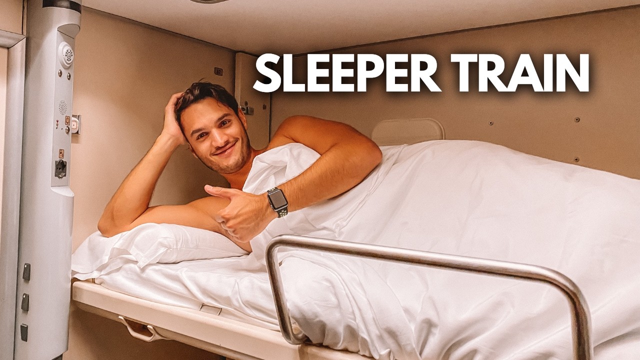 Italy Overnight Train from Sicily to Rome 🇮🇹 (Trenitalia Deluxe Sleeper!)
