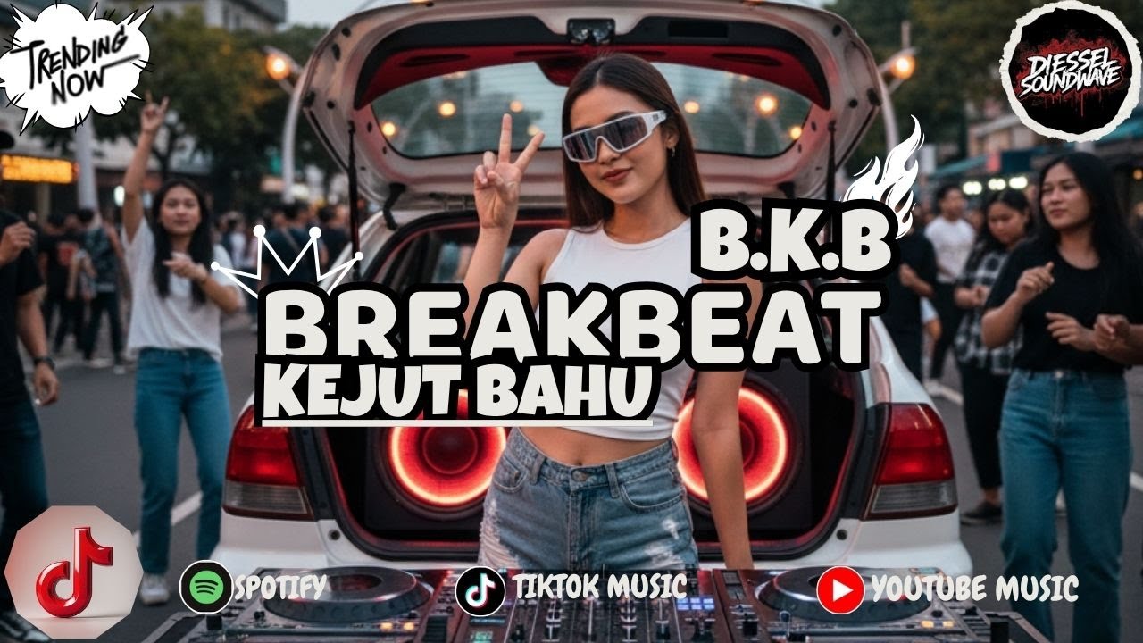 BREAKBEAT { B K B } DJ Viral TikTok 2025 Remix Terbaru Full Speed Nonstop!