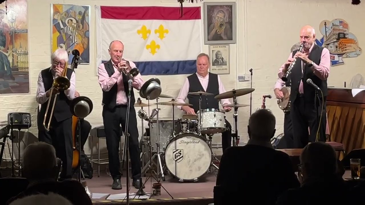 The Savannah Jazz Band perform for the last time at Louth Jazz Club. 29 November 2025