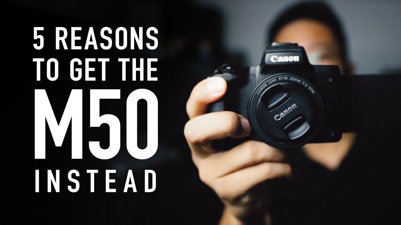 Canon M50 против M6 Mark II — 5 причин выбрать M50