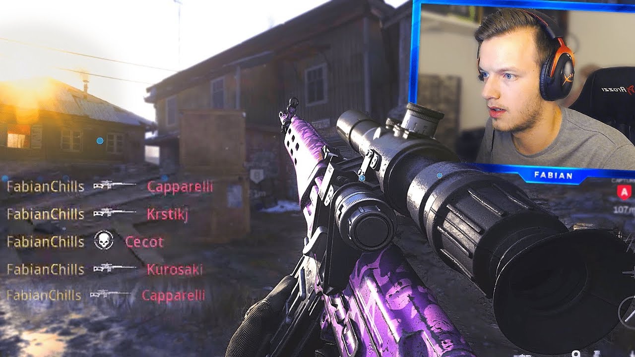 So, I made the Enemy Team RAGE QUIT with this Sniper..