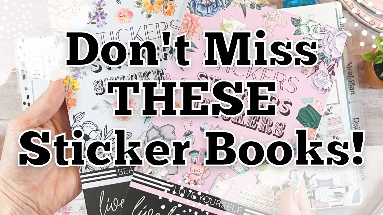Don't Miss THESE Sticker Books || Live Love Posh || Plan With Me