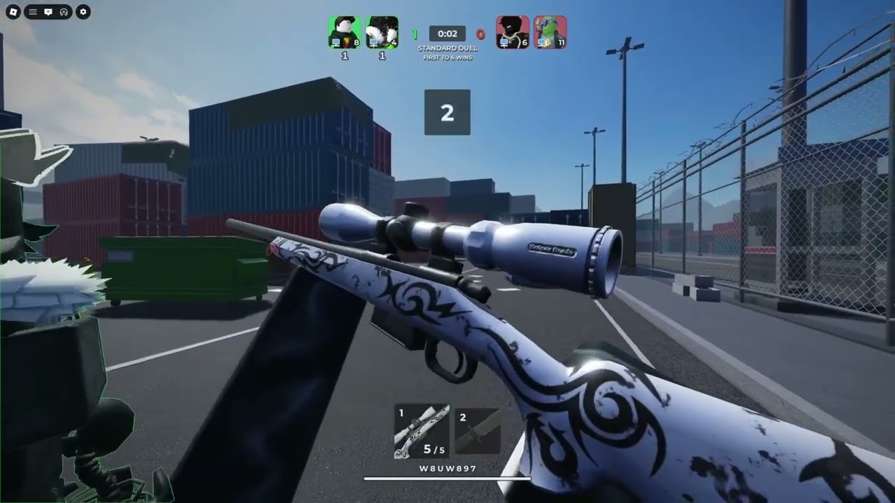 gramy w roblox tylko se me snajperki