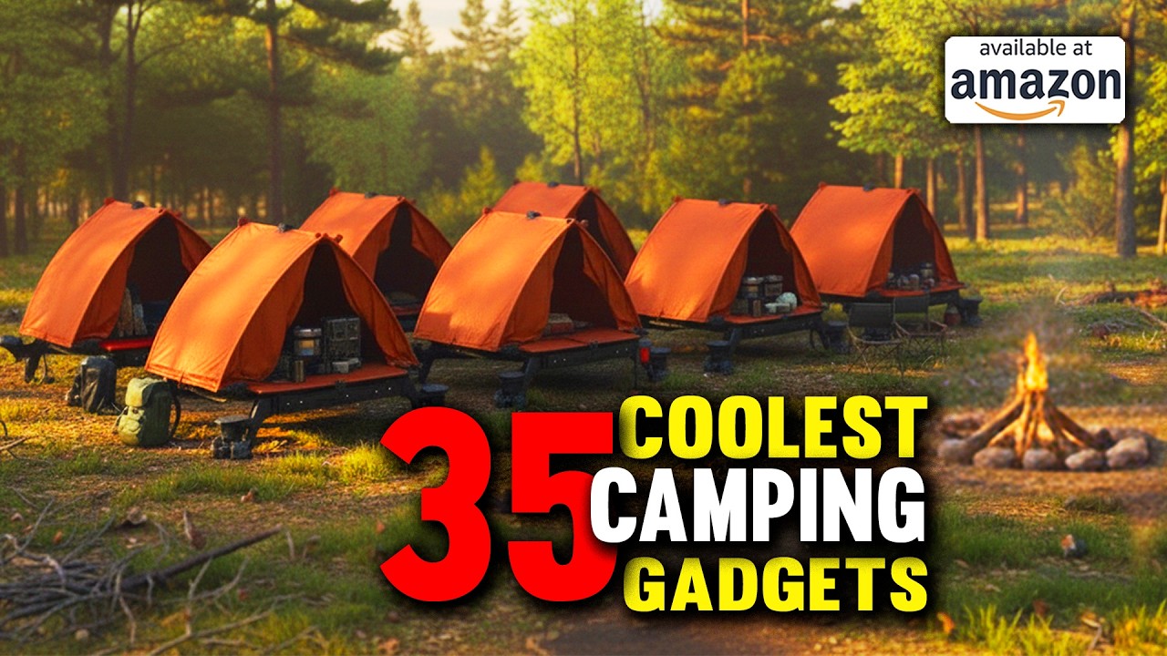 35 GENIUS Camping Gadgets You Can Actually Get on AMAZON (#9 Is Wild)