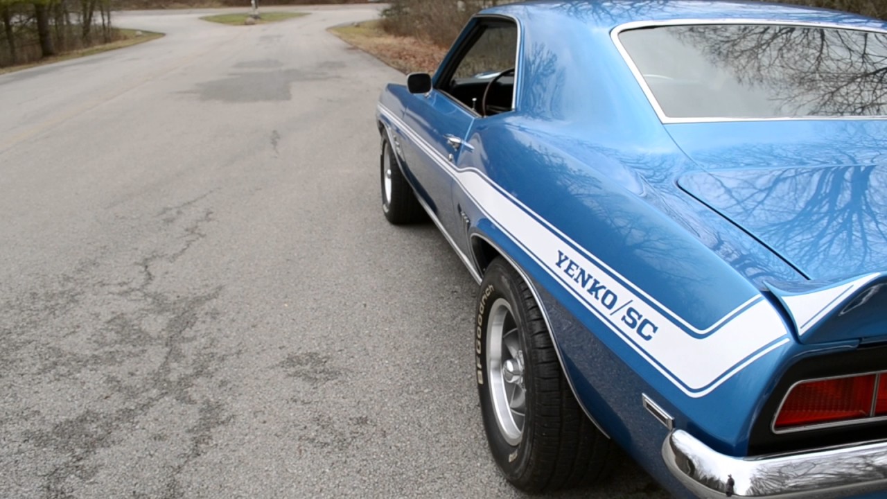 1969 CAMARO YENKO 427  TRIBUTE REAL 427 ENGINE 4SPD COMPLETE VERY HIGH END ROTISSORIE RESTORATION