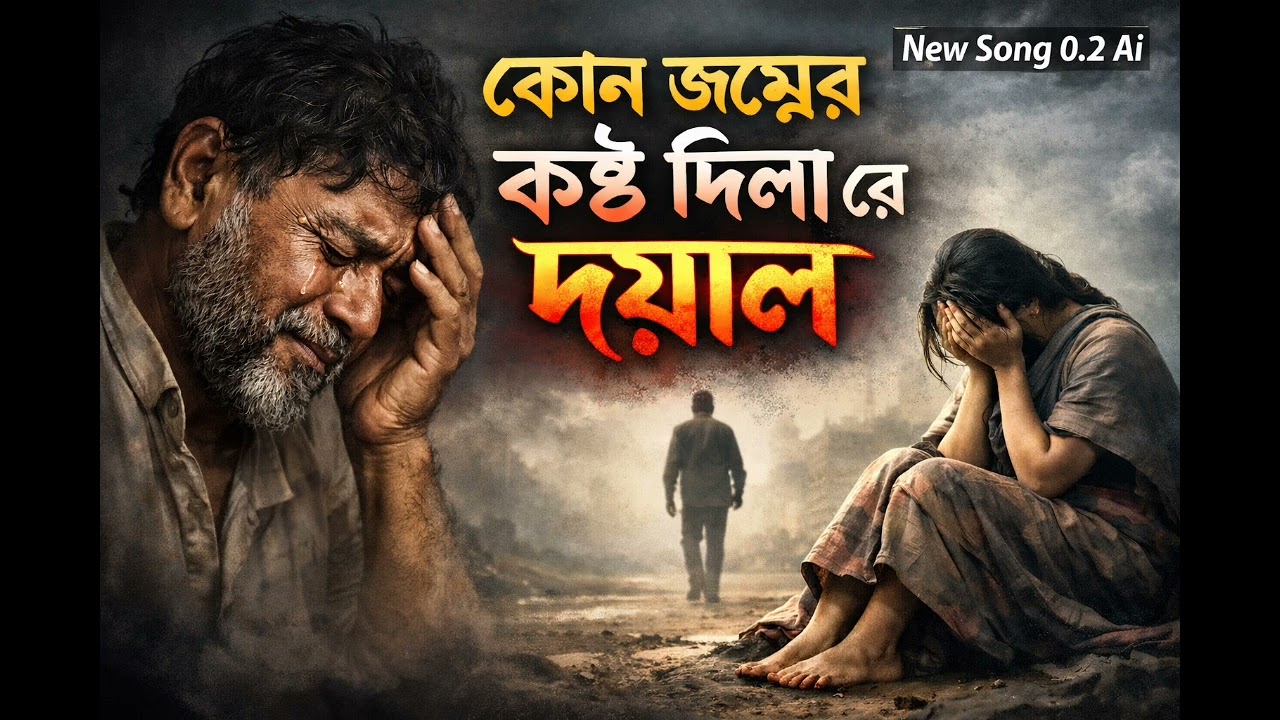 কোন জন্মের কস্ট দিলি রে দয়াল,বাংলা লোকসংগীত 
