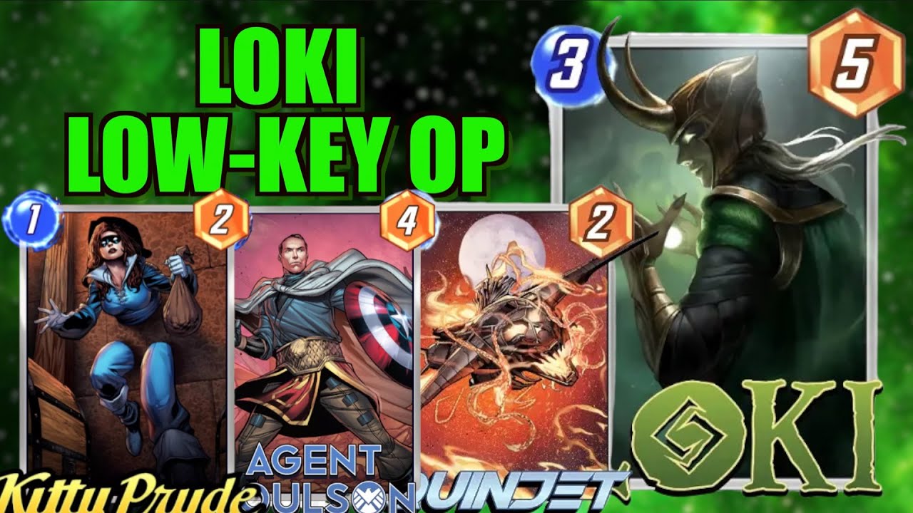 DERAJN'S LIST IS CRACKED!| Loki Low-Key OP| Marvel Snap