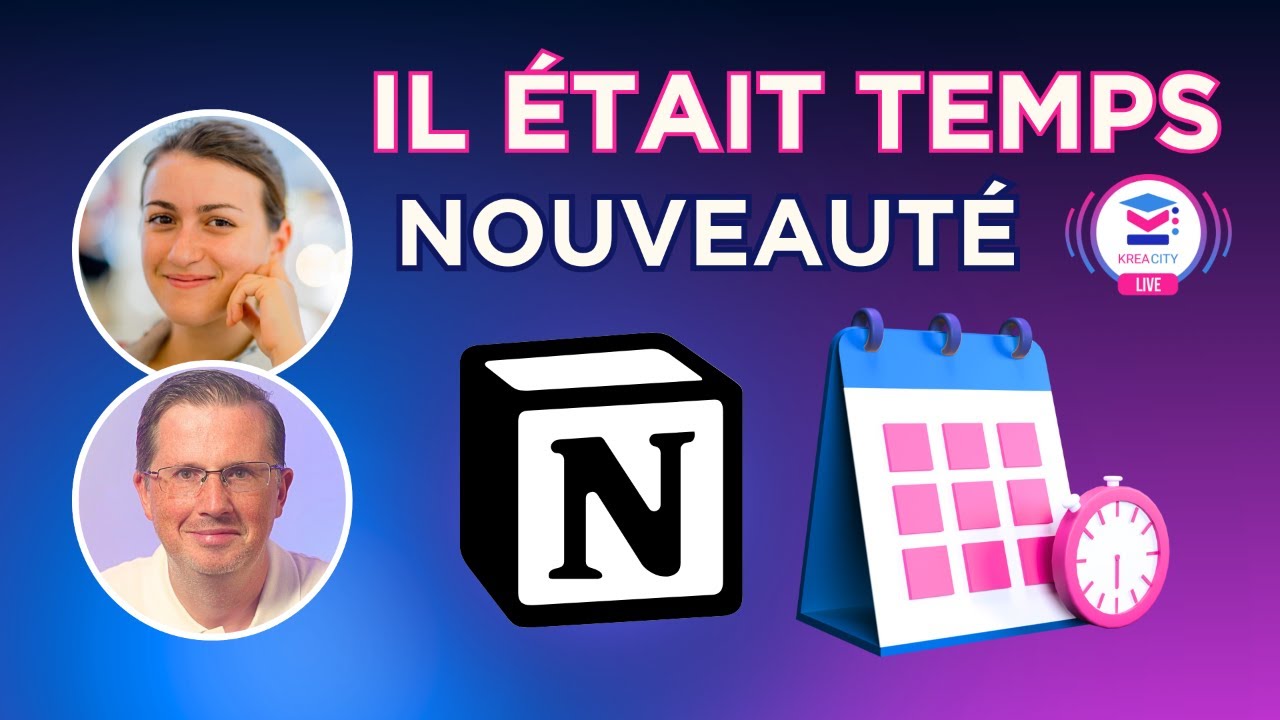 Nouveauté Notion en direct : il était temps