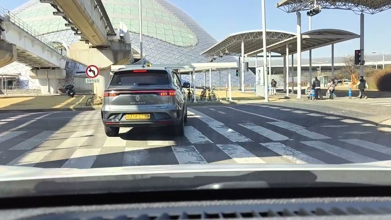 인천공항1터미널에서 에서 택시가 오는 경로