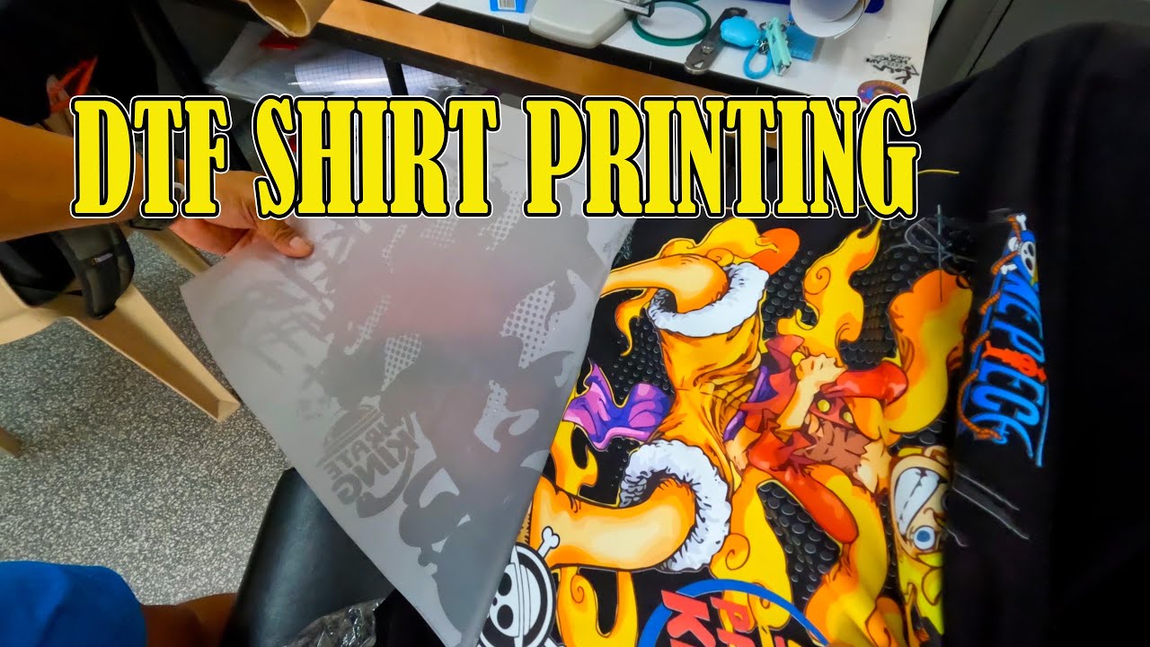 DTF SHIRT PRINTING | FIRST TRY