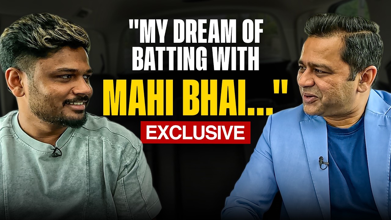 Sanju Samson Exclusive Interview | RR to CSK Transfer, MS Dhoni's Influence & Childhood Inspiration