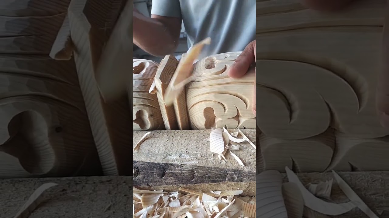 Satisfying Wood Carving Art ▶32 #ASMR #Woodworking #Diresta #jimmydiresta