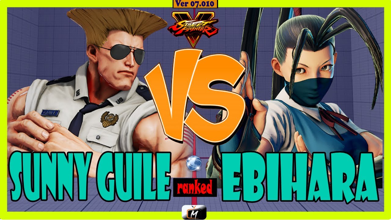 SFV CE ✨ SunnyGuile (guile) VS (ibuki) ebihara ✨