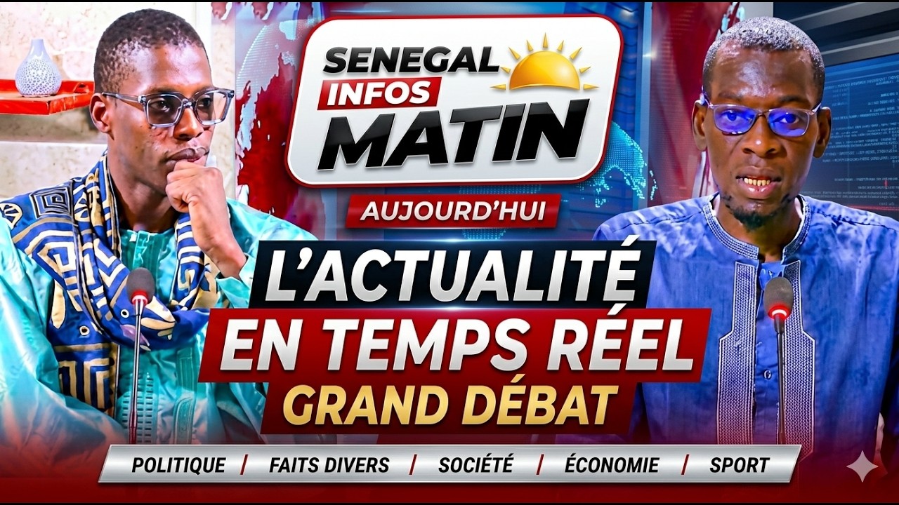 🔥S&Eacute;N&Eacute;GAL INFOS MATIN: Revue de Presse Wolof Actualit&eacute;s au S&eacute;n&eacute;gal 20 06 2026