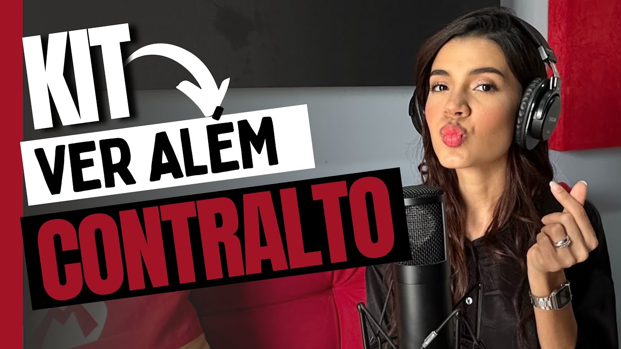 KIT DE VOZ: Ver Além - Contralto