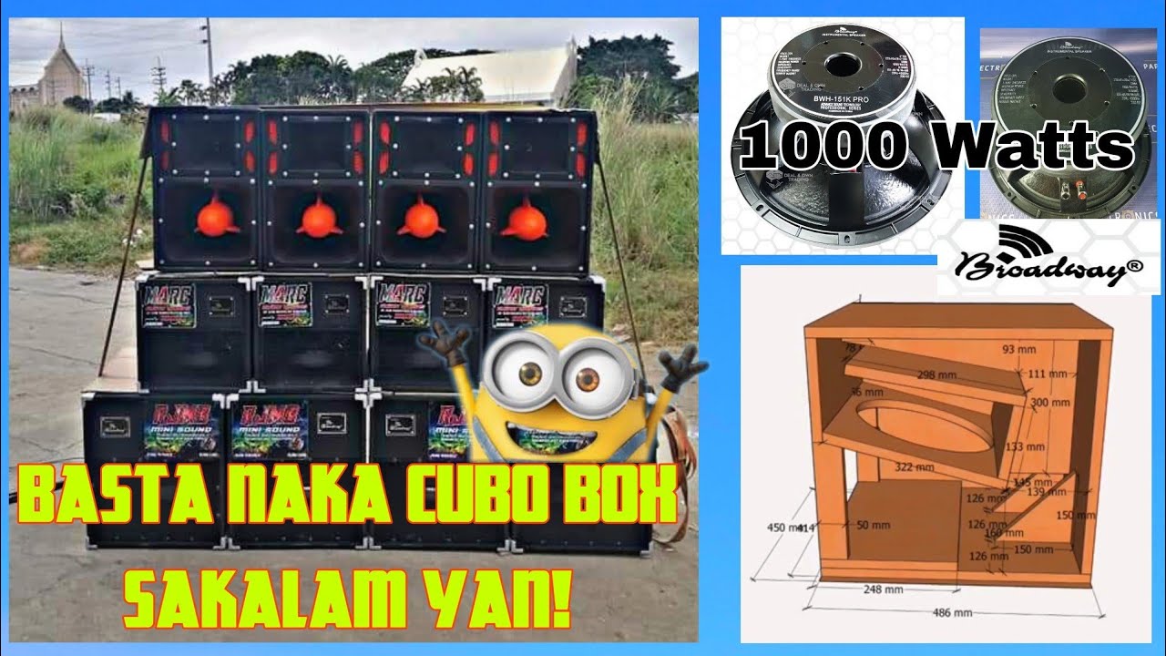Cubo Box iba ang Lakas mo solid
