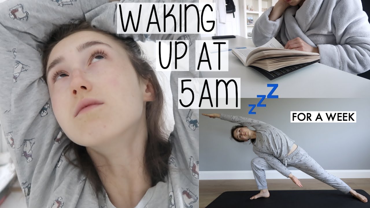 WAKING UP AT 5AM FOR A WEEK 😳 | LOCKDOWN WEEK IN MY LIFE