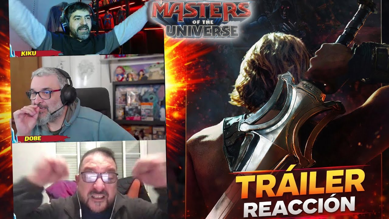 💥REACCIÓN TRÁILER HE-MAN | MASTERS OF THE UNIVERSE💥