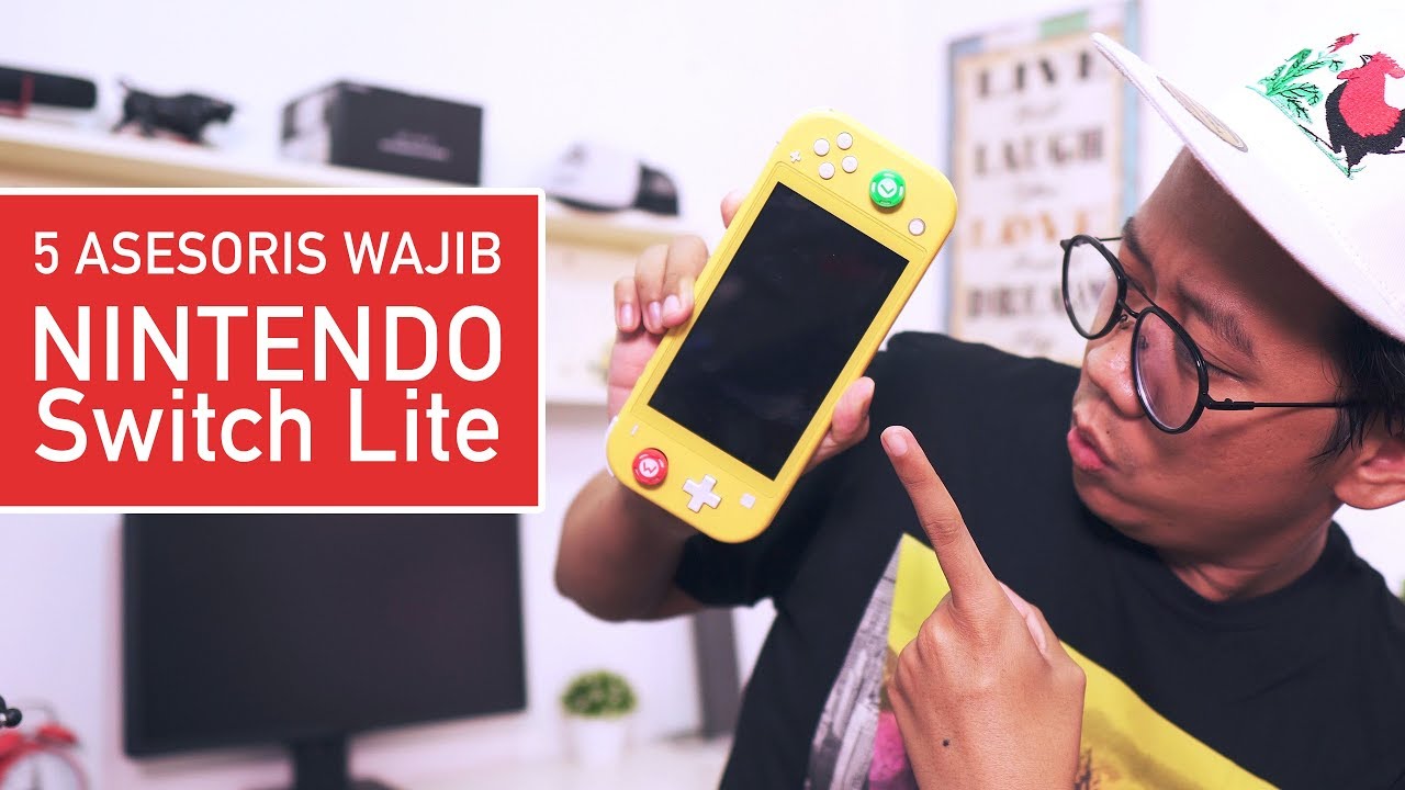 5 Asesoris WAJIB Buat Nintendo Switch Lite 😎