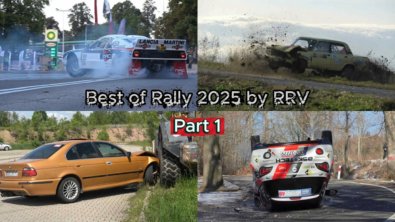 Best of Rally Crash & Action 2025 by RRV (PART 1)